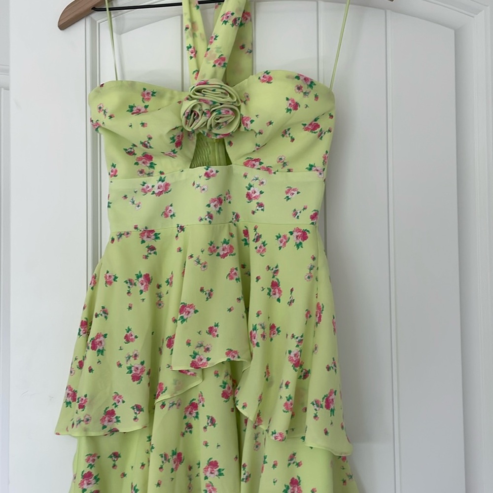 WAYF Floral Midi dress